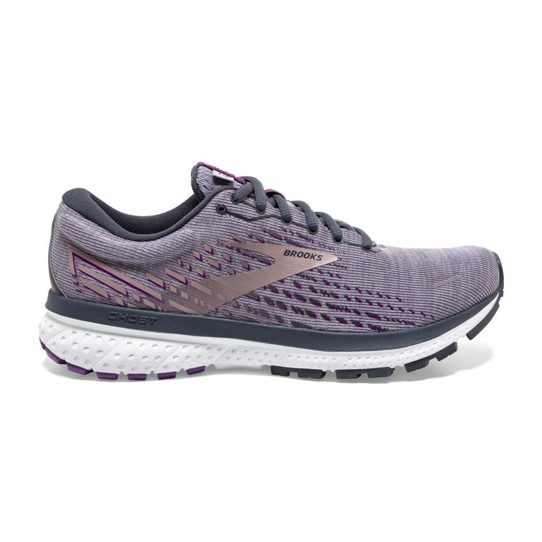 Brooks Ghost 13 Women's Road Running Shoes - Lavender Purple/Ombre/Metallic (13740-ZHBK)